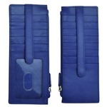 Leather Handbags and Accessories 7800 Cobalt - RFID Card Holder