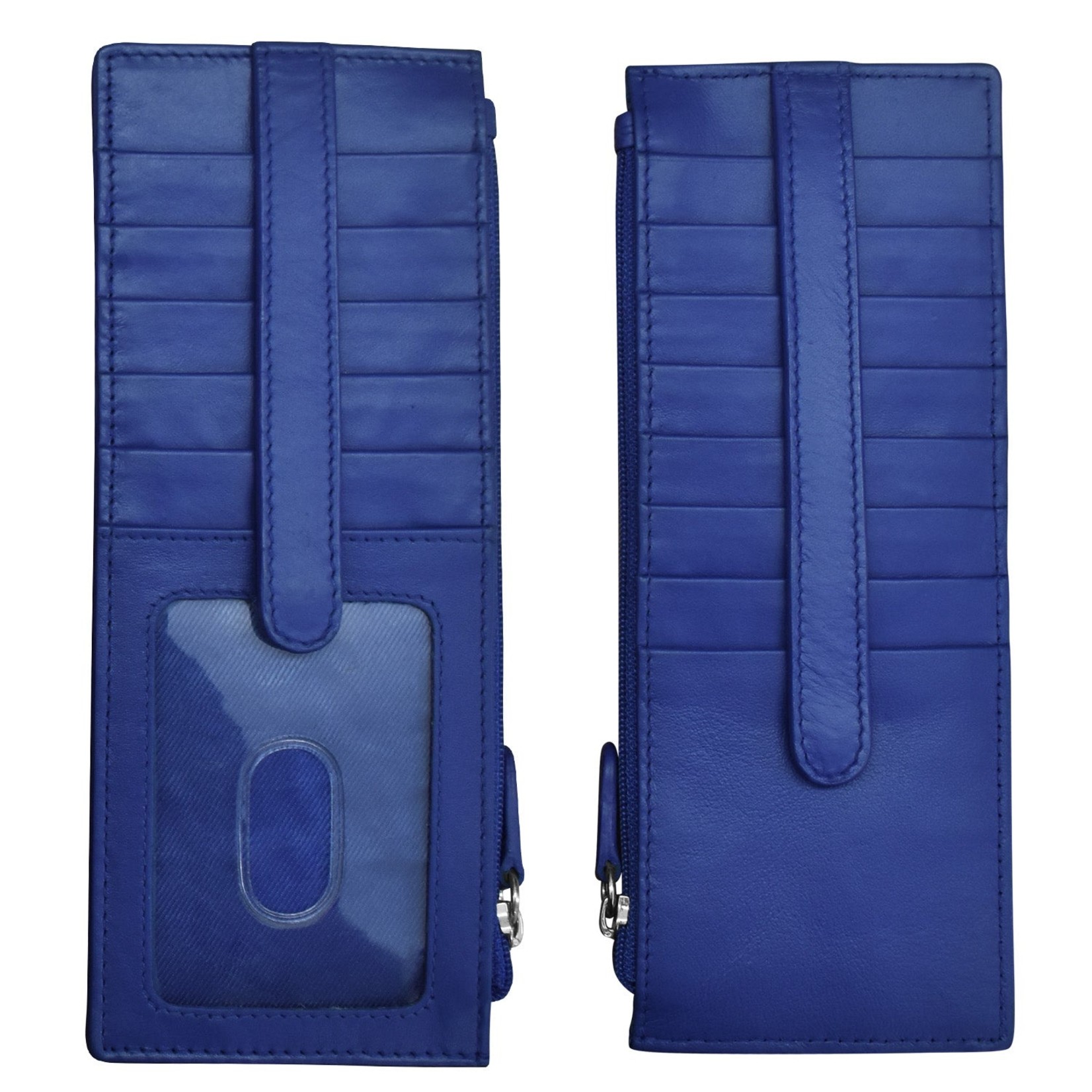 Leather Handbags and Accessories 7800 Cobalt - RFID Card Holder