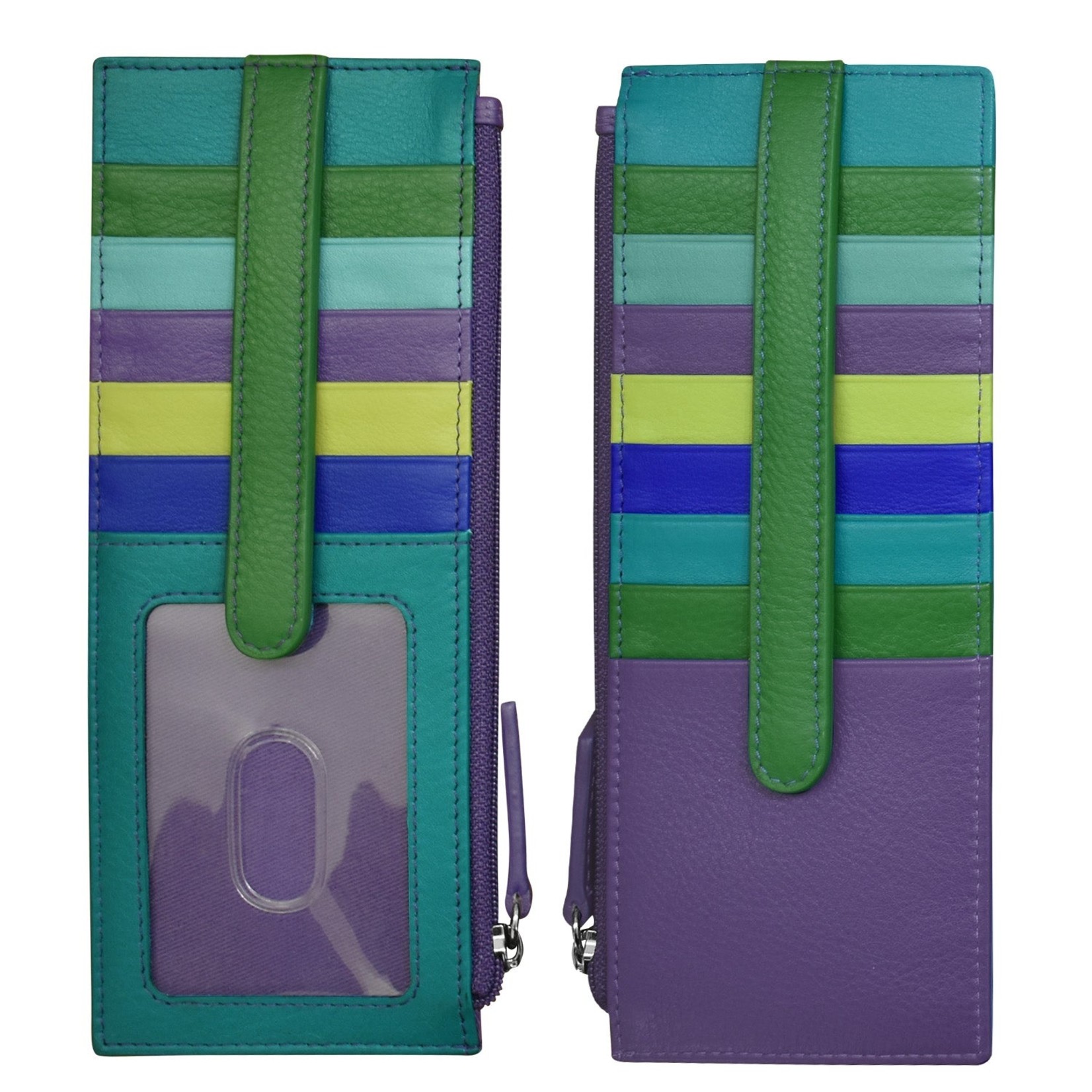 Leather Handbags and Accessories 7800 Cool Tropics - RFID Card Holder
