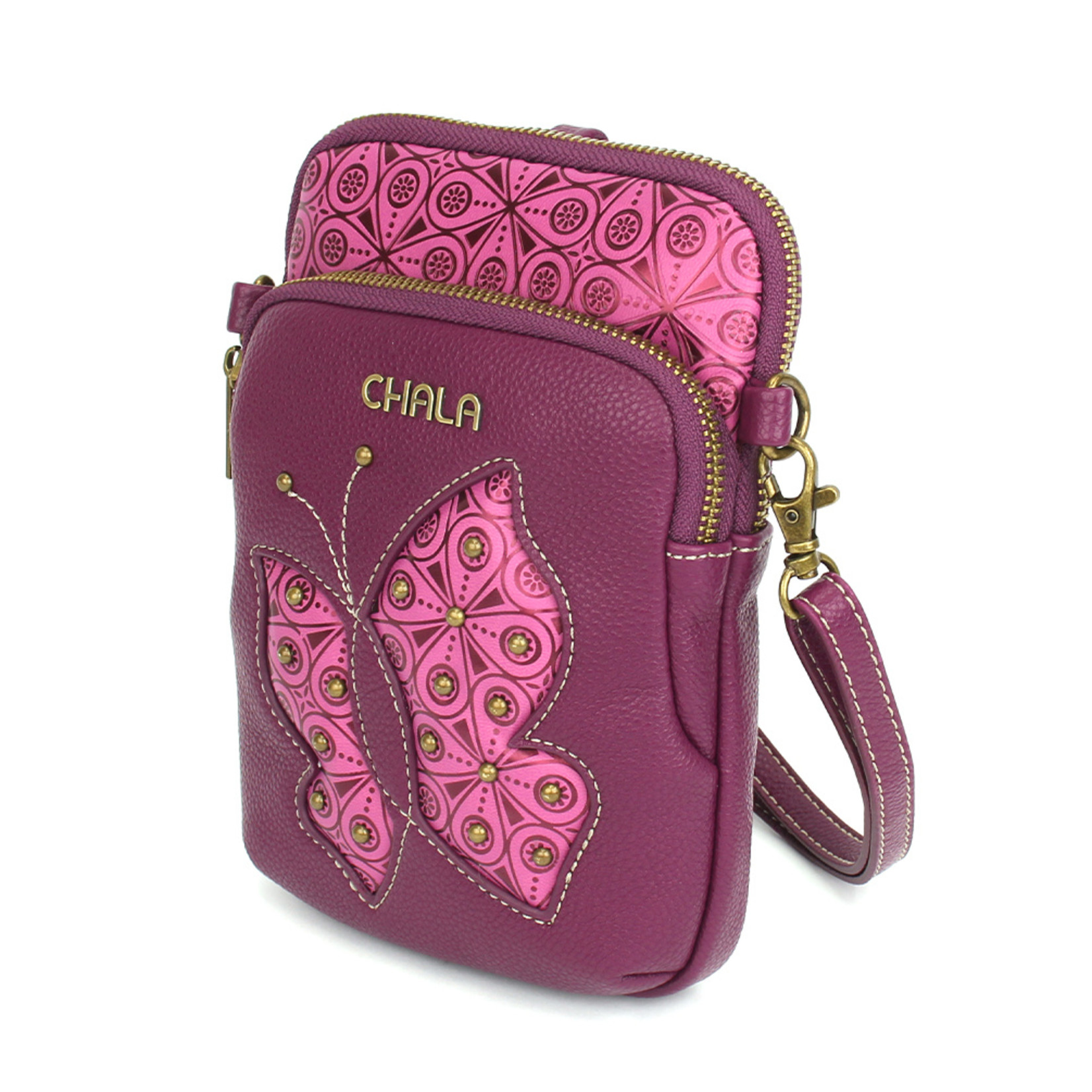 Chala Uni Cell Phone Crossbody - Butterfly