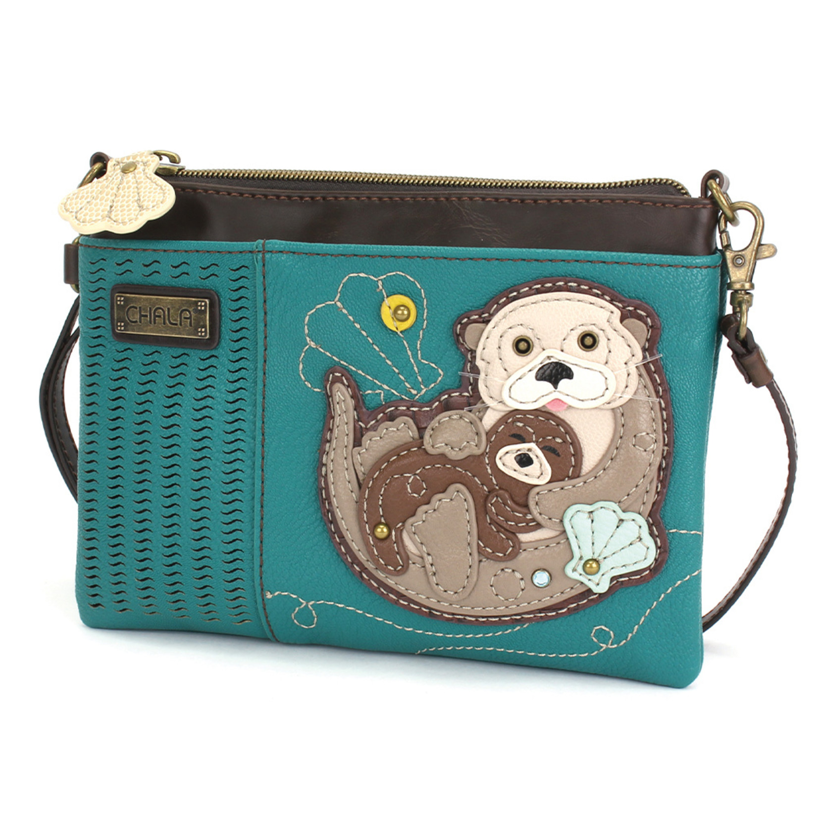 Chala Laser Cut Mini Crossbody - Otters