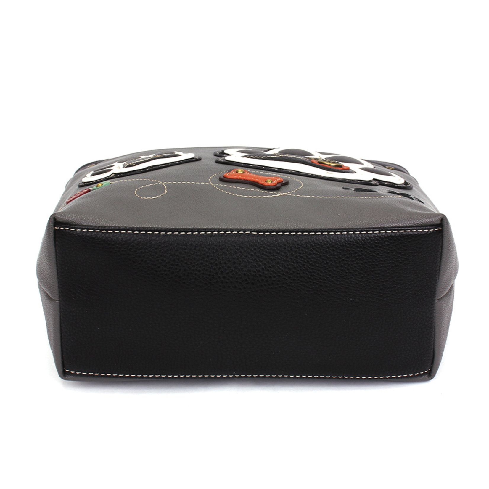 Chala Deluxe Everyday Tote - Paw Print - Black & White