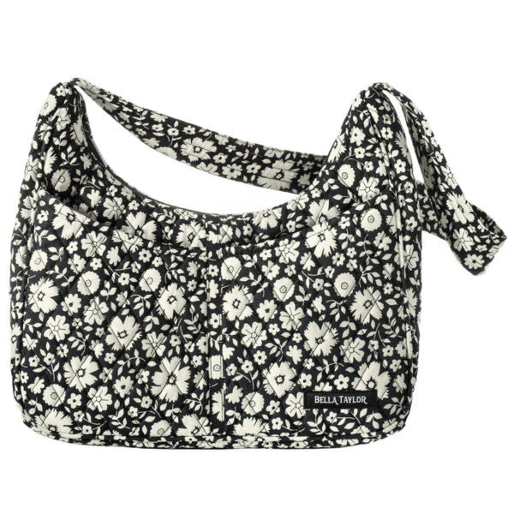Bella Taylor Blakely Shoulder Bag - Bicolor Floral Black
