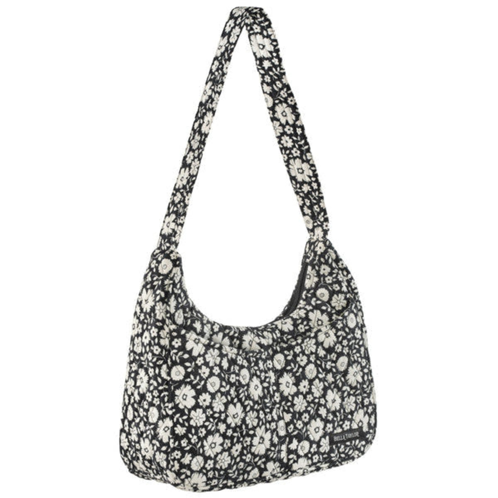 Bella Taylor Blakely Shoulder Bag - Bicolor Floral Black
