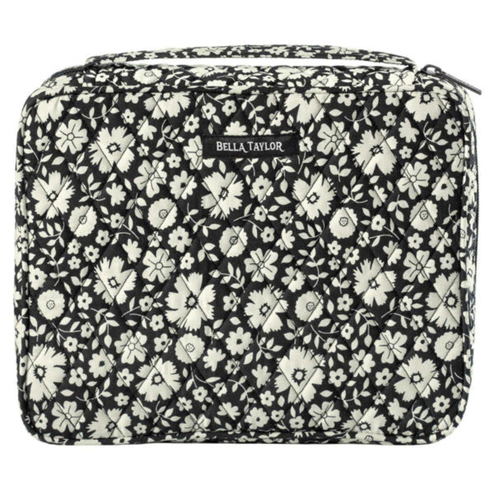 Bella Taylor Bible Cover - Bicolor Floral Black