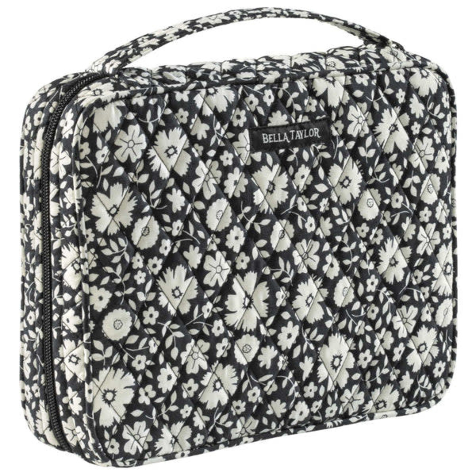 Bella Taylor Book and Bible Cover - Bicolor Floral Black