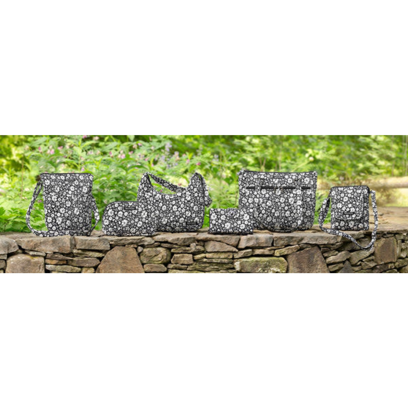 Bella Taylor Book and Bible Cover - Bicolor Floral Black