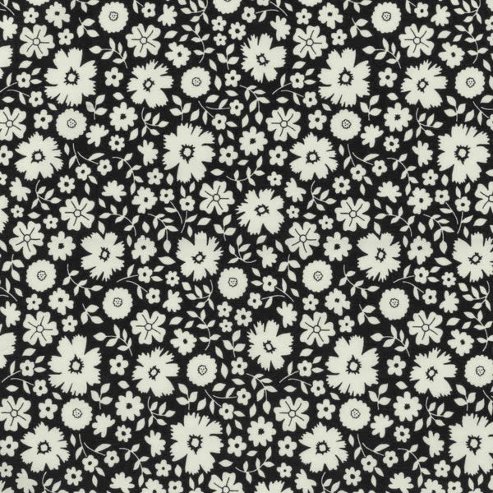 Bella Taylor Book and Bible Cover - Bicolor Floral Black