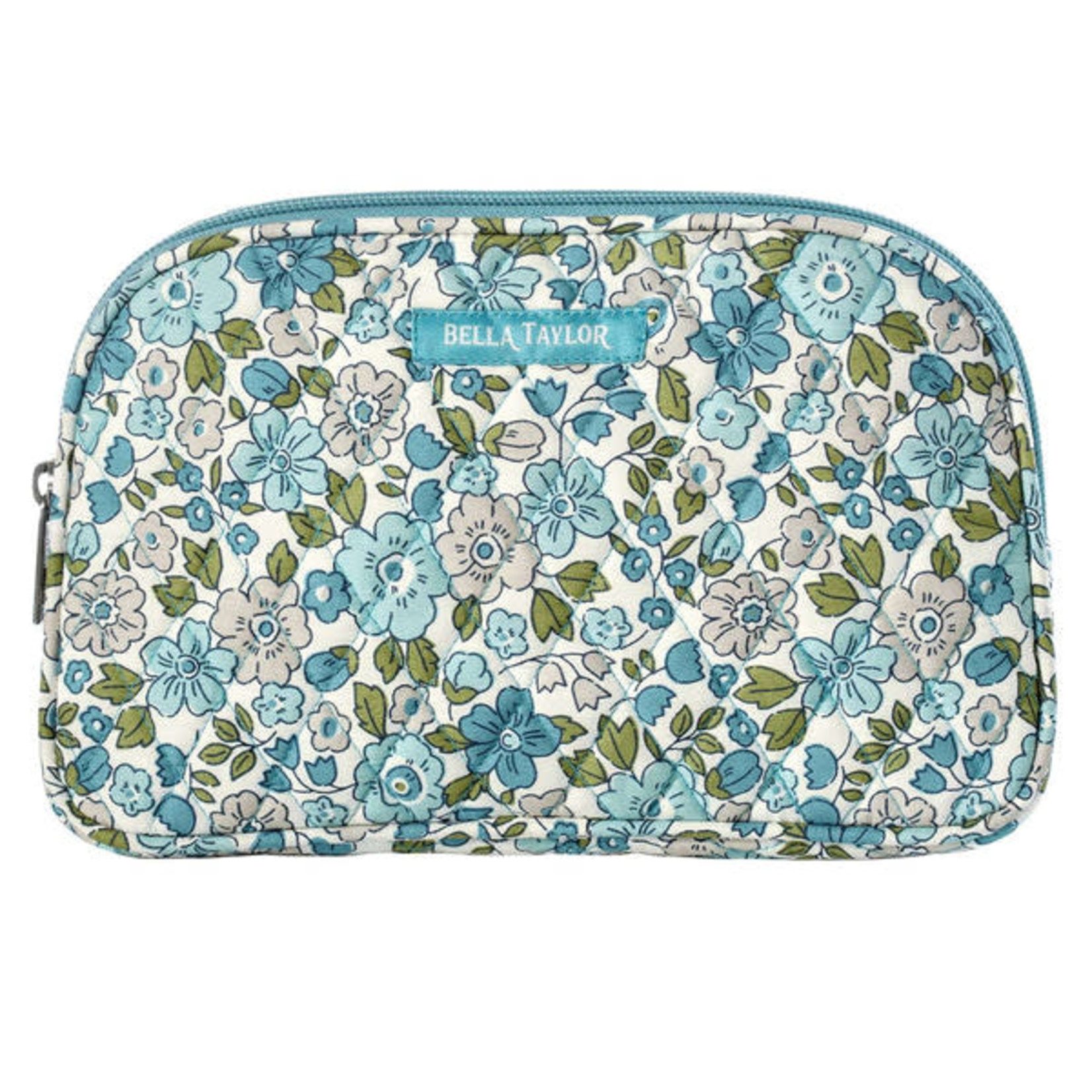 Bella Taylor Delicate Floral Blue - Cosmetic Pouch