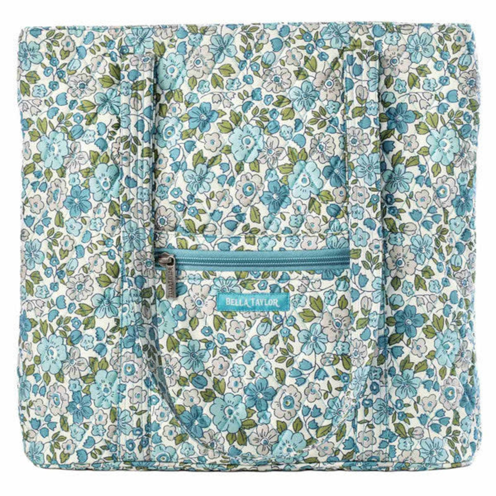 Bella Taylor Delicate Floral Blue - Large Shoulder Tote