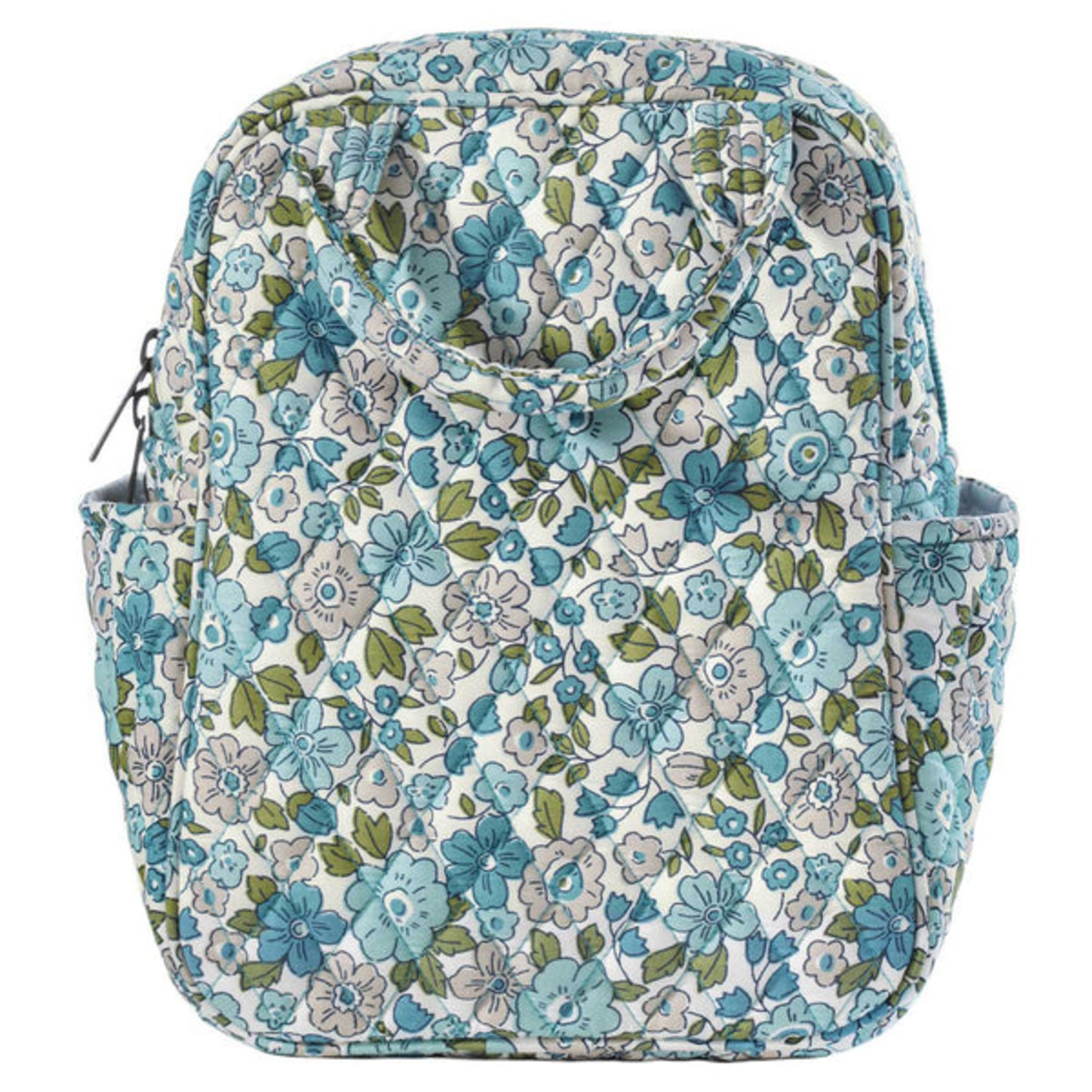 Azenor Floral Canvas Tote Bag - francesca's