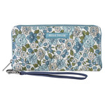Bella Taylor RFID Envelope Wallet - Delicate Floral Blue