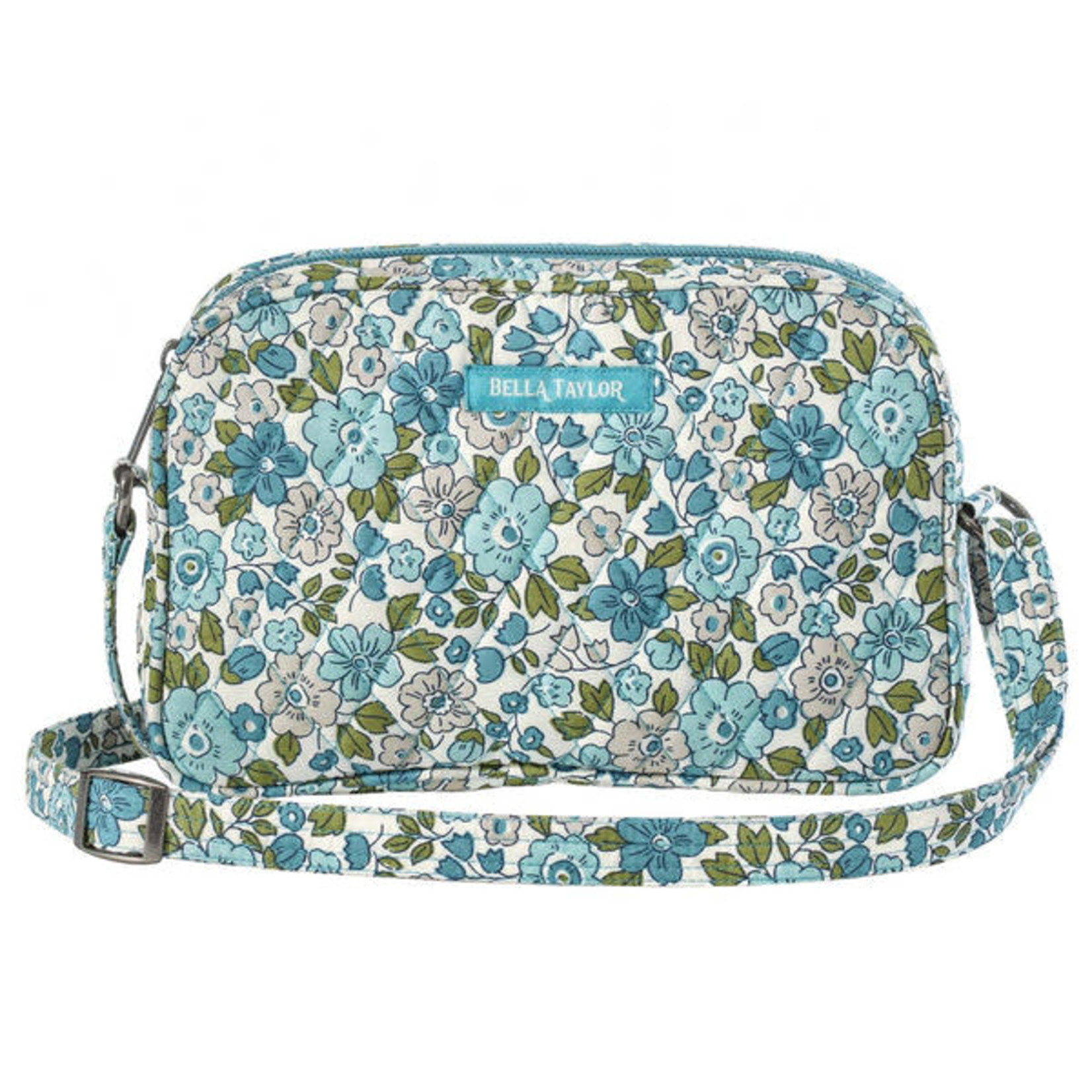Bella Taylor Simple Crossbody - Delicate Floral Blue