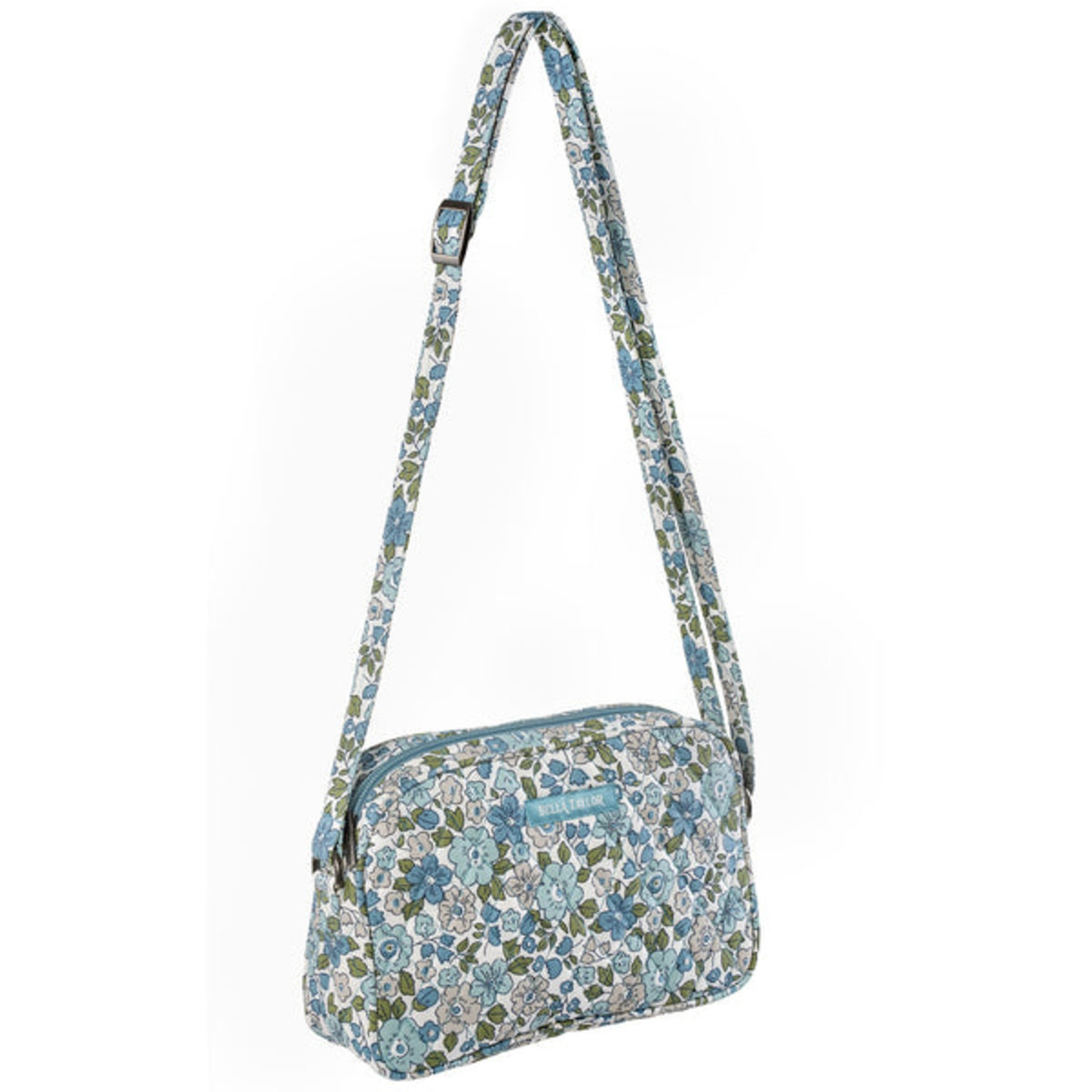 Bella Taylor Simple Crossbody - Delicate Floral Blue