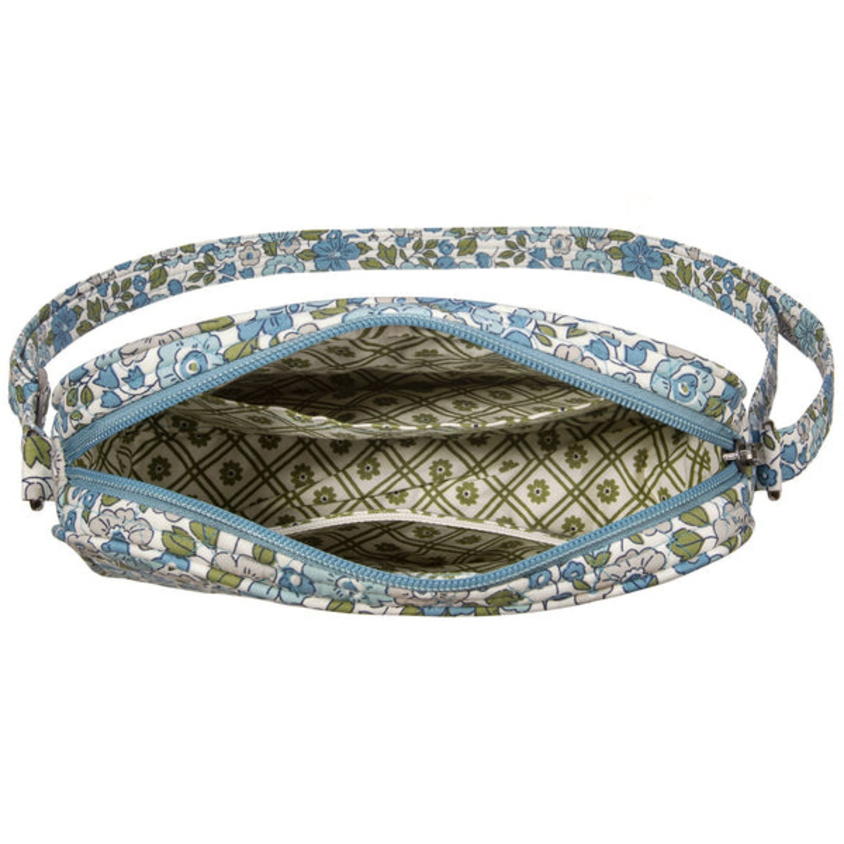 Bella Taylor Simple Crossbody - Delicate Floral Blue