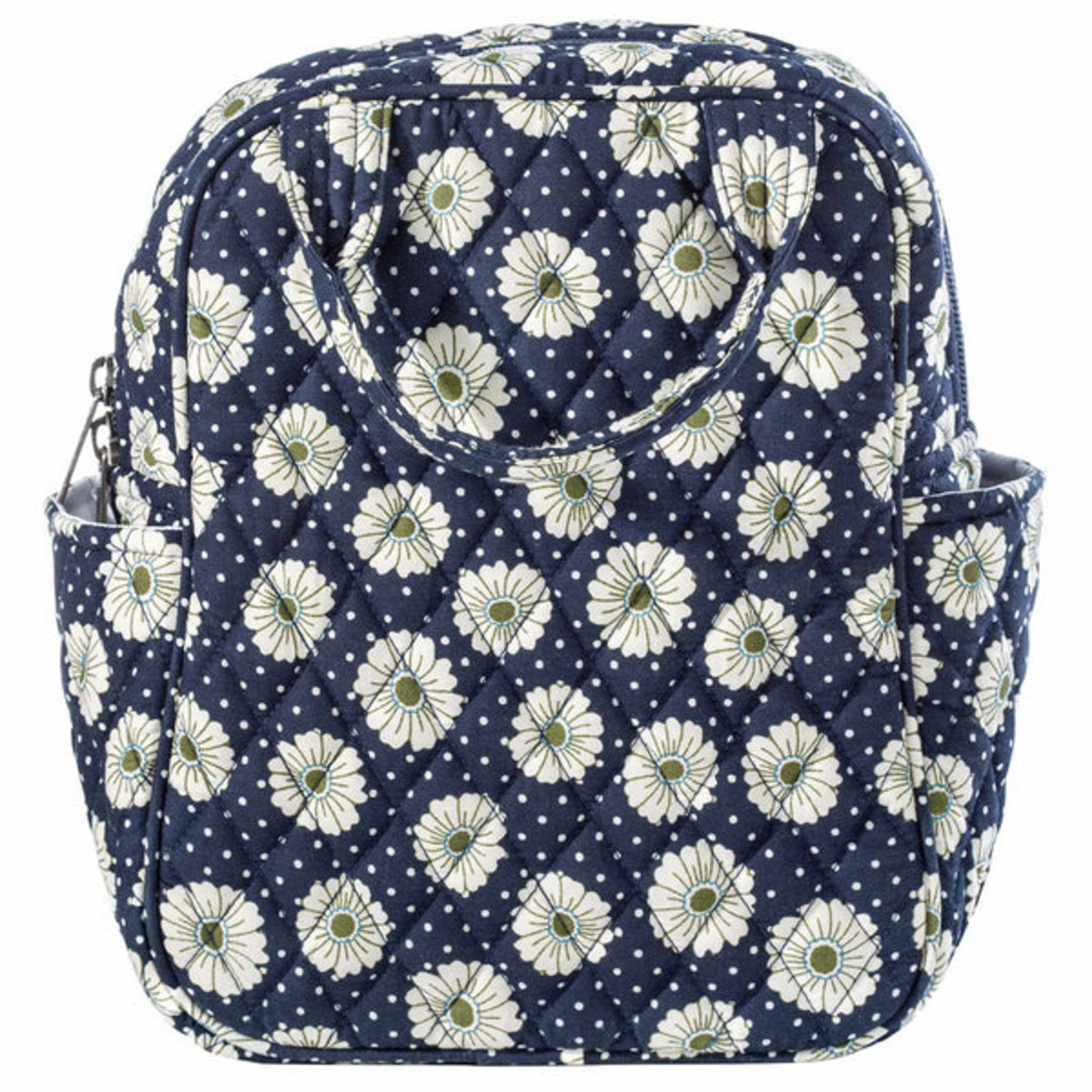 Bella Taylor Dotted Daisy Navy - Lunch Tote