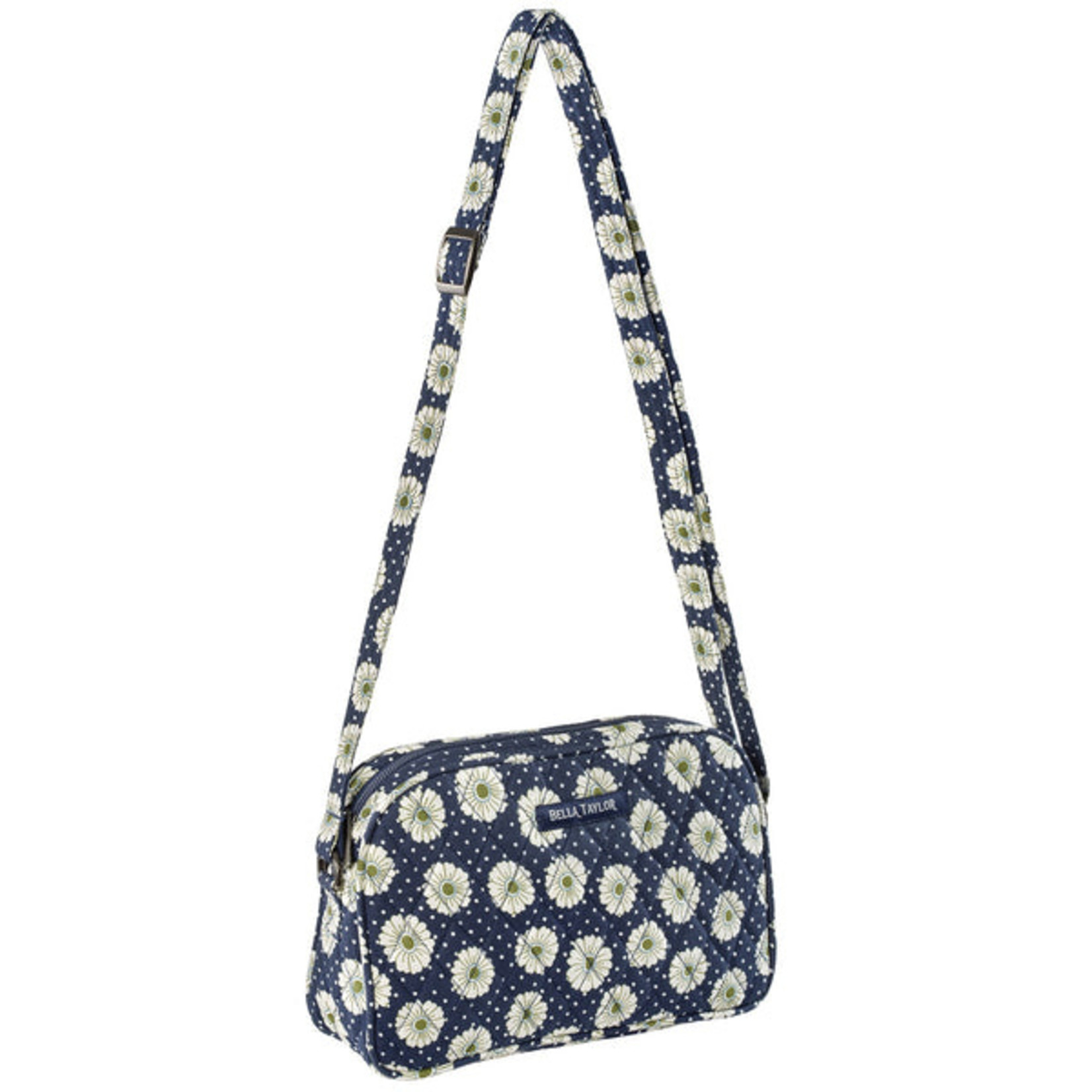 Bella Taylor Dotted Daisy Navy - Simple Crossbody