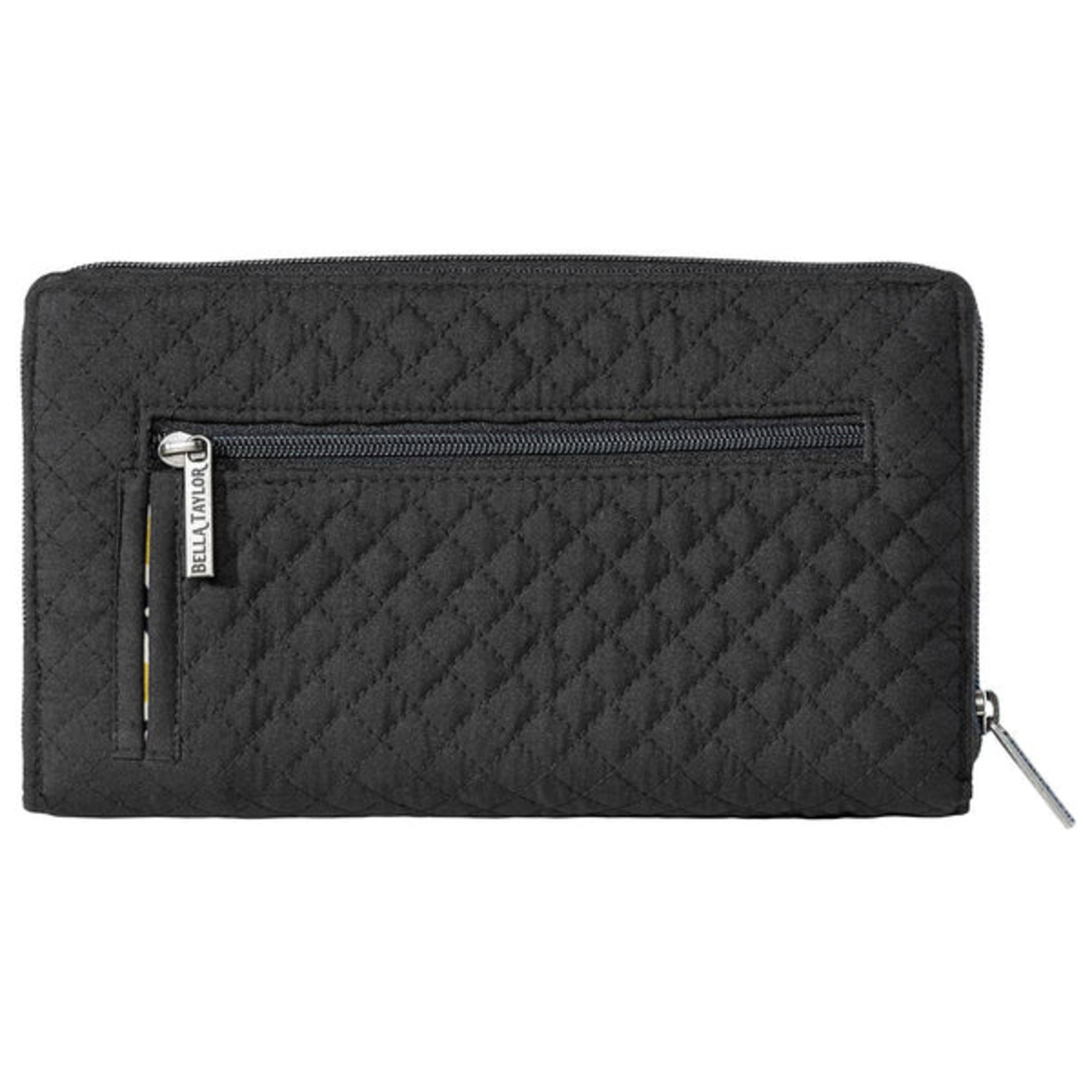 Bella Taylor Solid Black - RFID Cash System Wallet