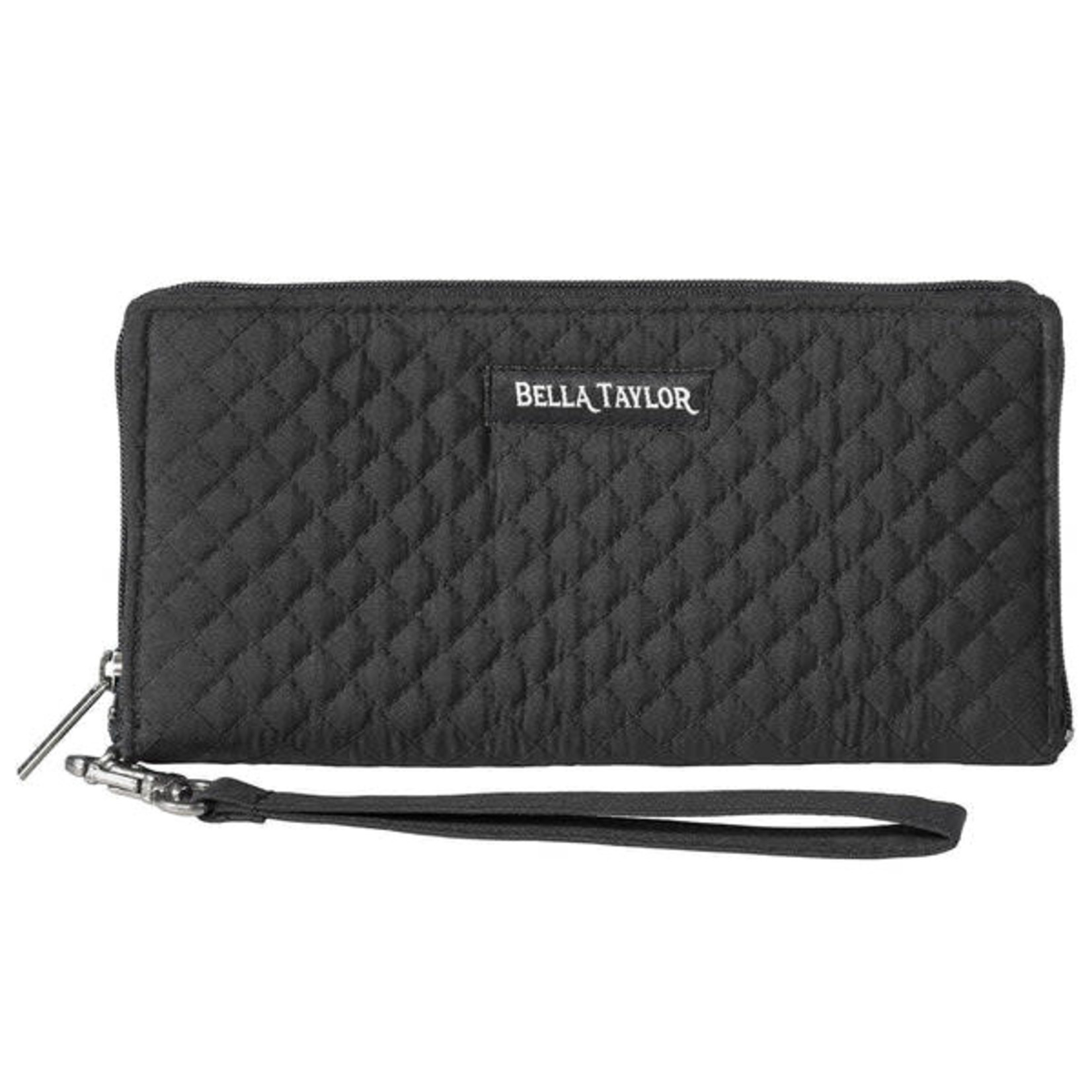 Bella Taylor RFID Envelope Wallet - Solid Black