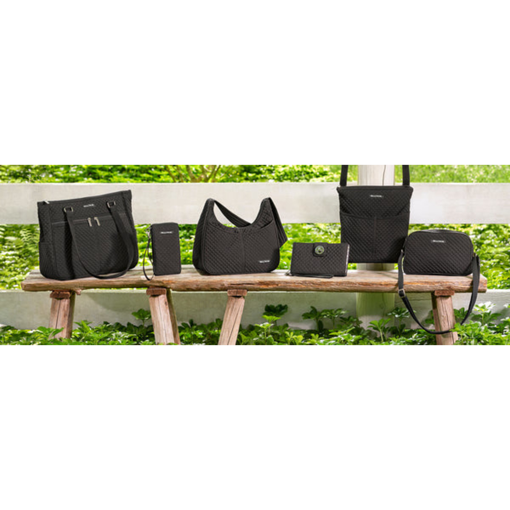 Bella Taylor RFID Envelope Wallet - Solid Black