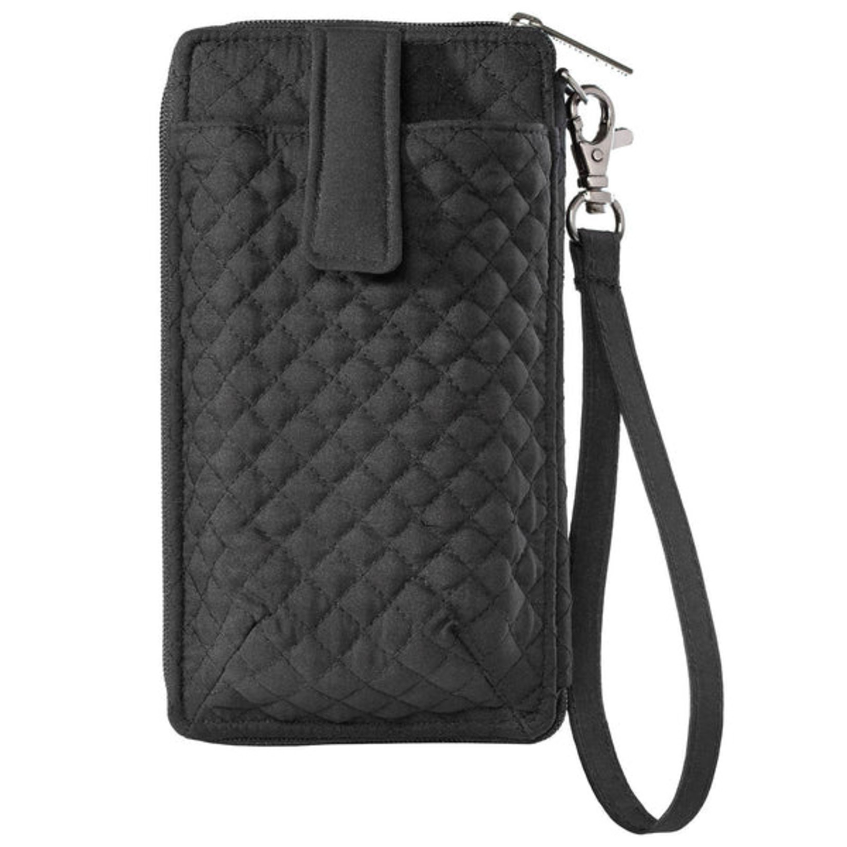 Bella Taylor RFID Modern Wristlet Wallet - Solid Black