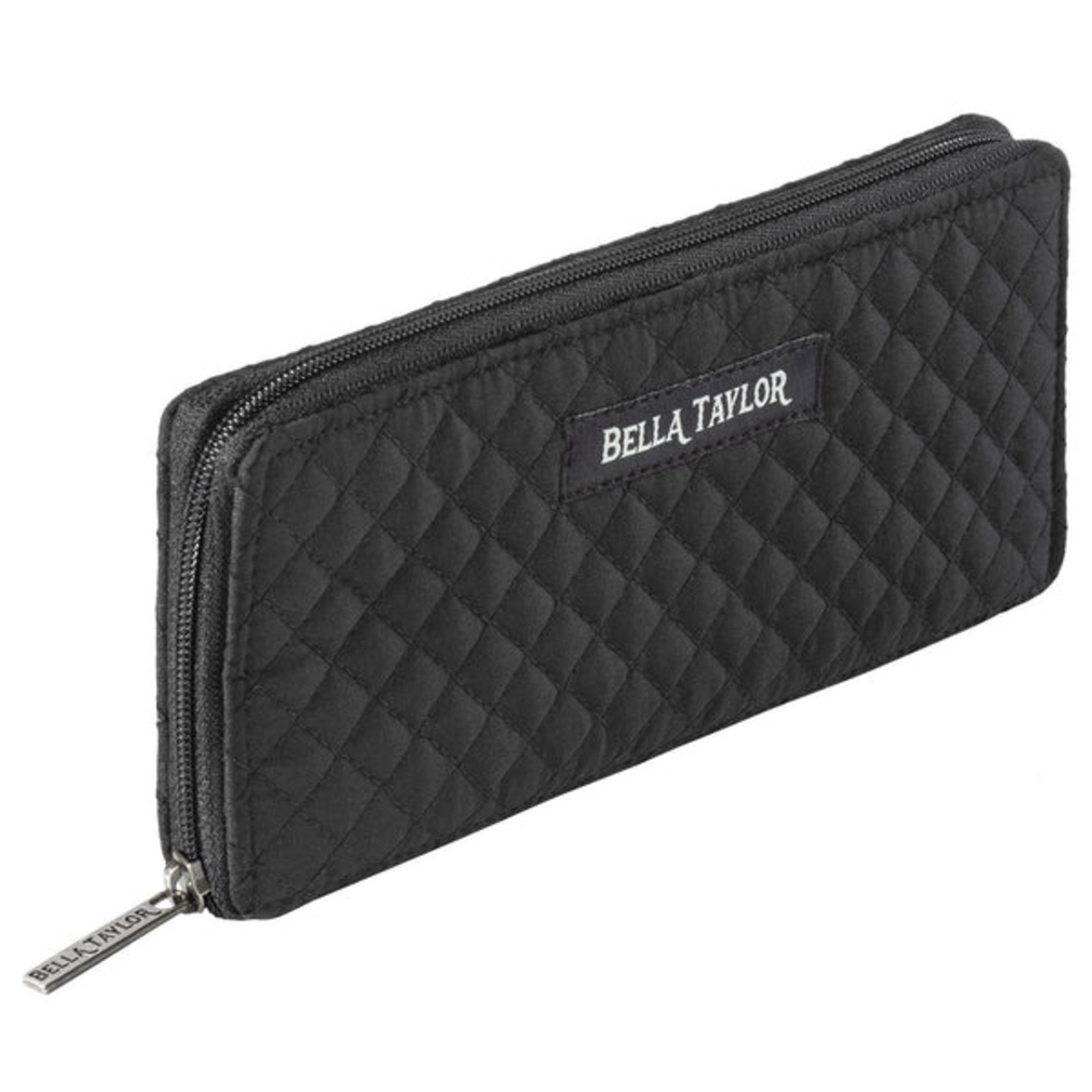 Bella Taylor Solid Black - RFID Slim Card Wallet