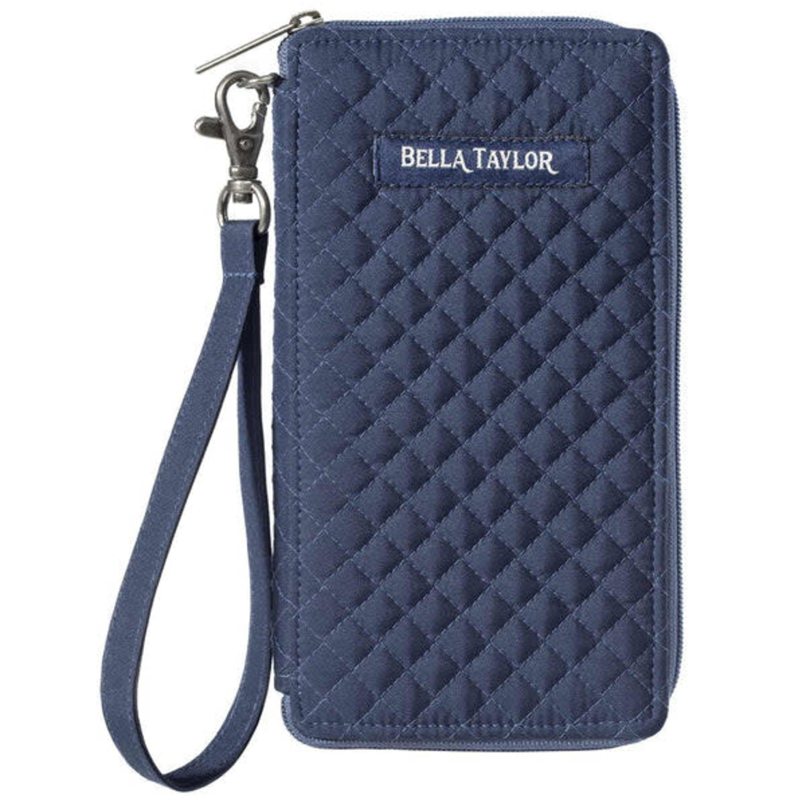 Bella Taylor Solid Black - RFID Modern Wristlet Wallet