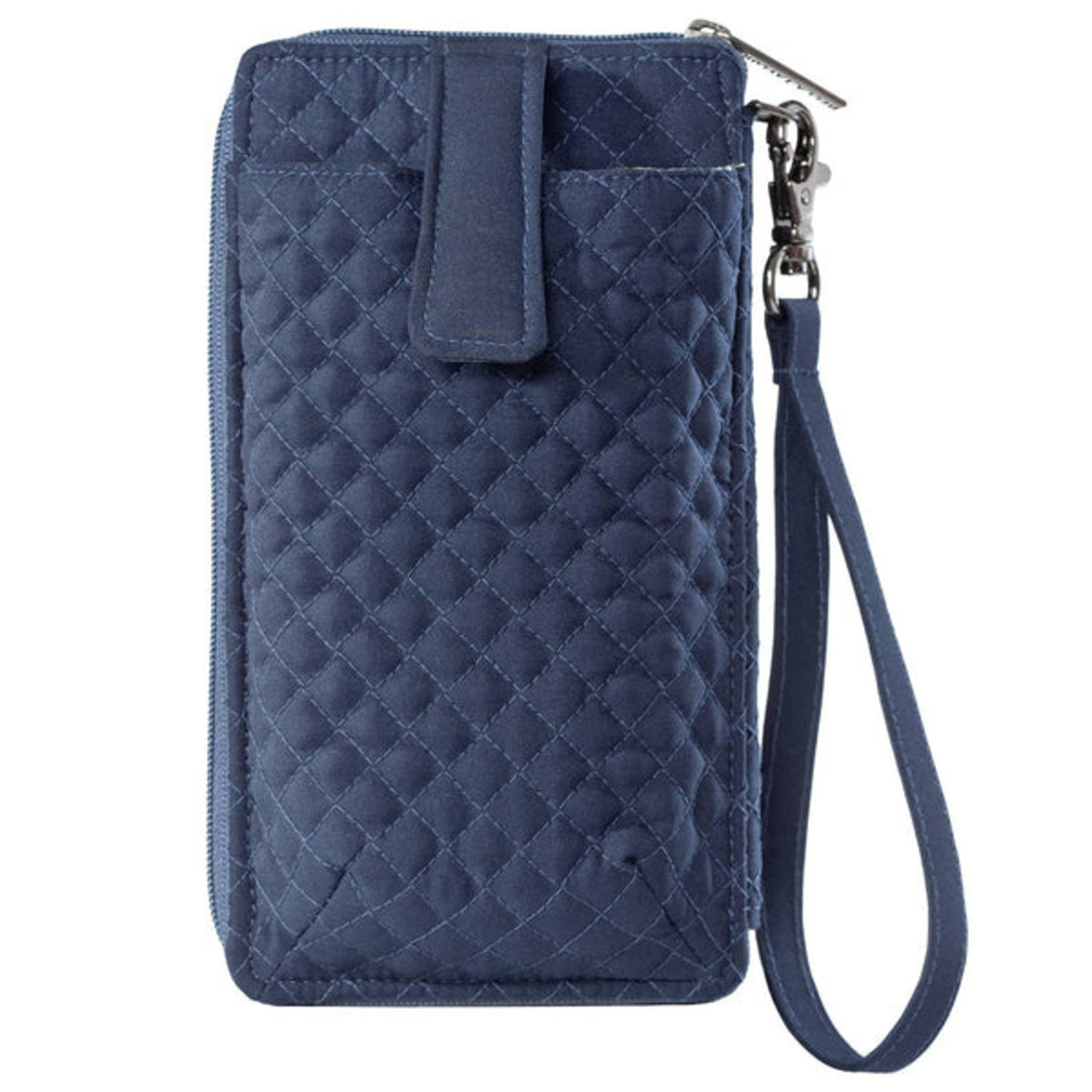 Bella Taylor RFID Modern Wristlet Wallet - Solid Navy