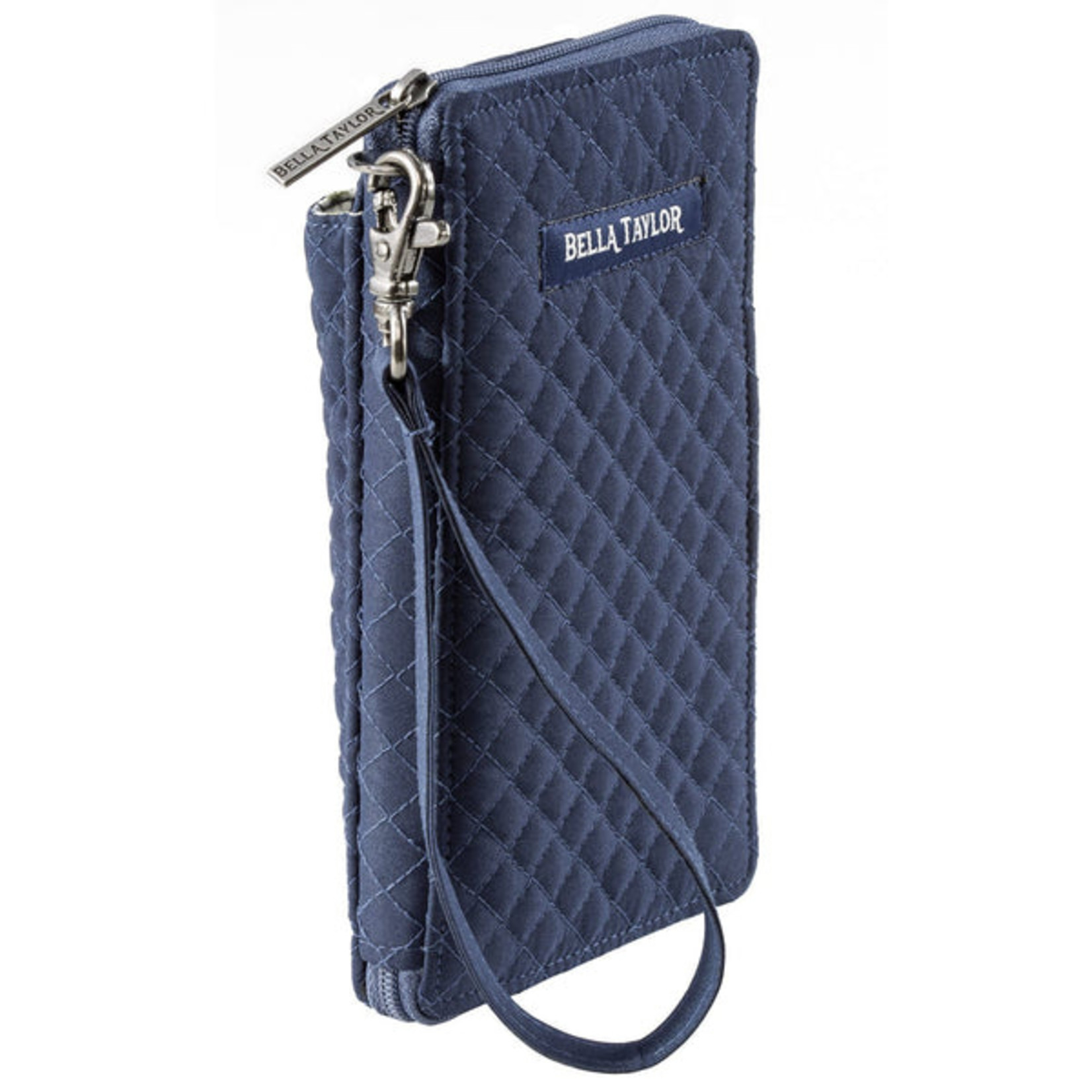 Bella Taylor RFID Modern Wristlet Wallet - Solid Navy