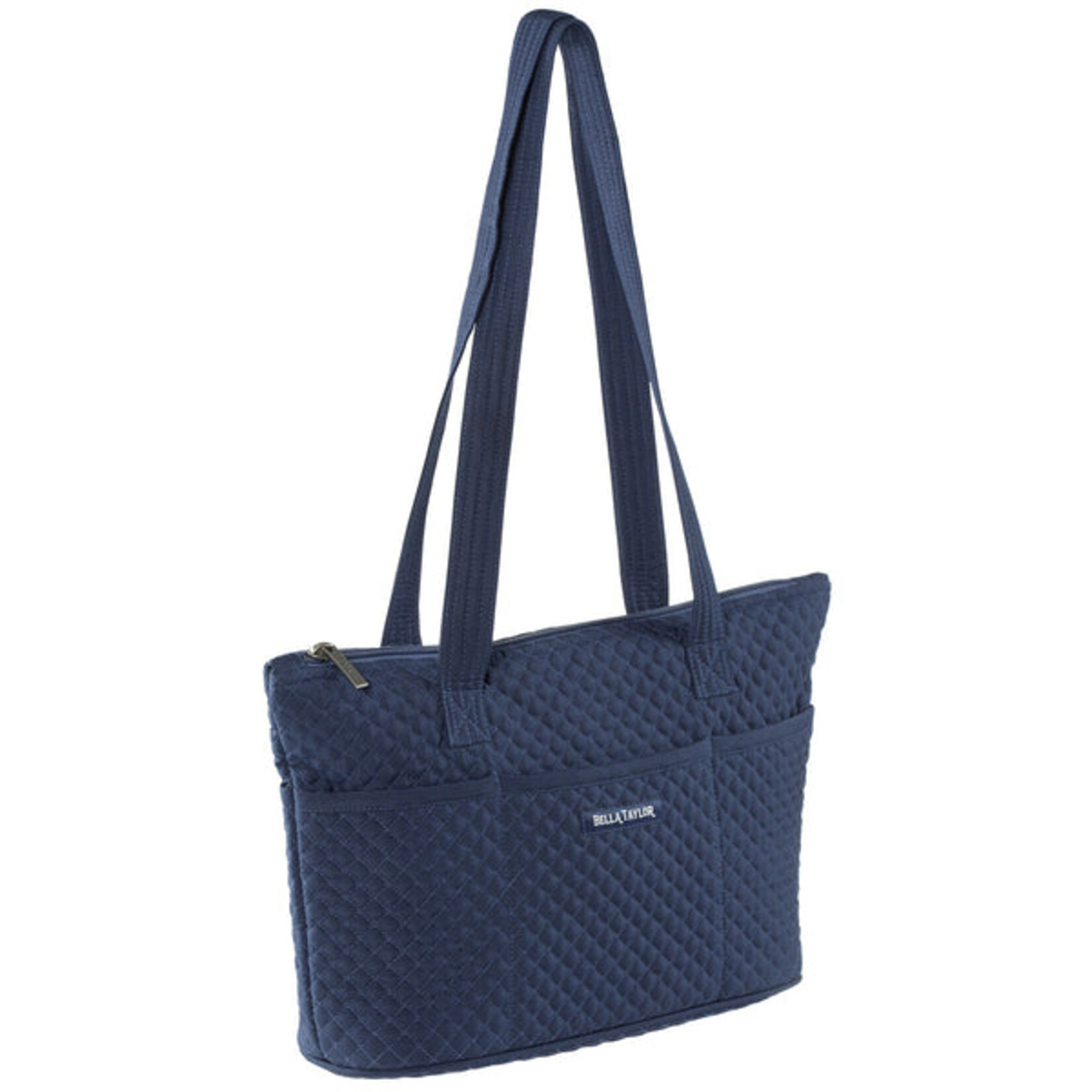 Bella Taylor Small Shoulder Tote - Solid Navy