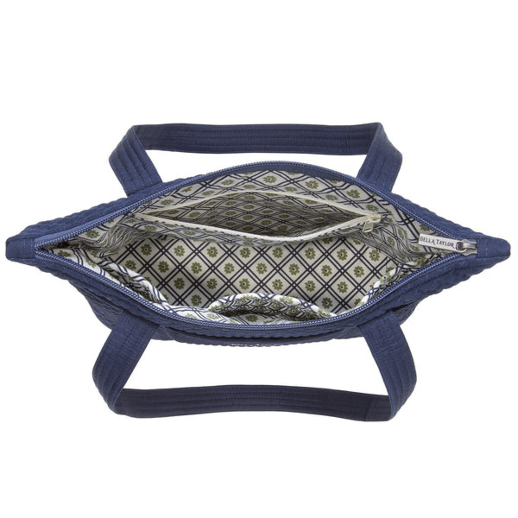 Bella Taylor Small Shoulder Tote - Solid Navy