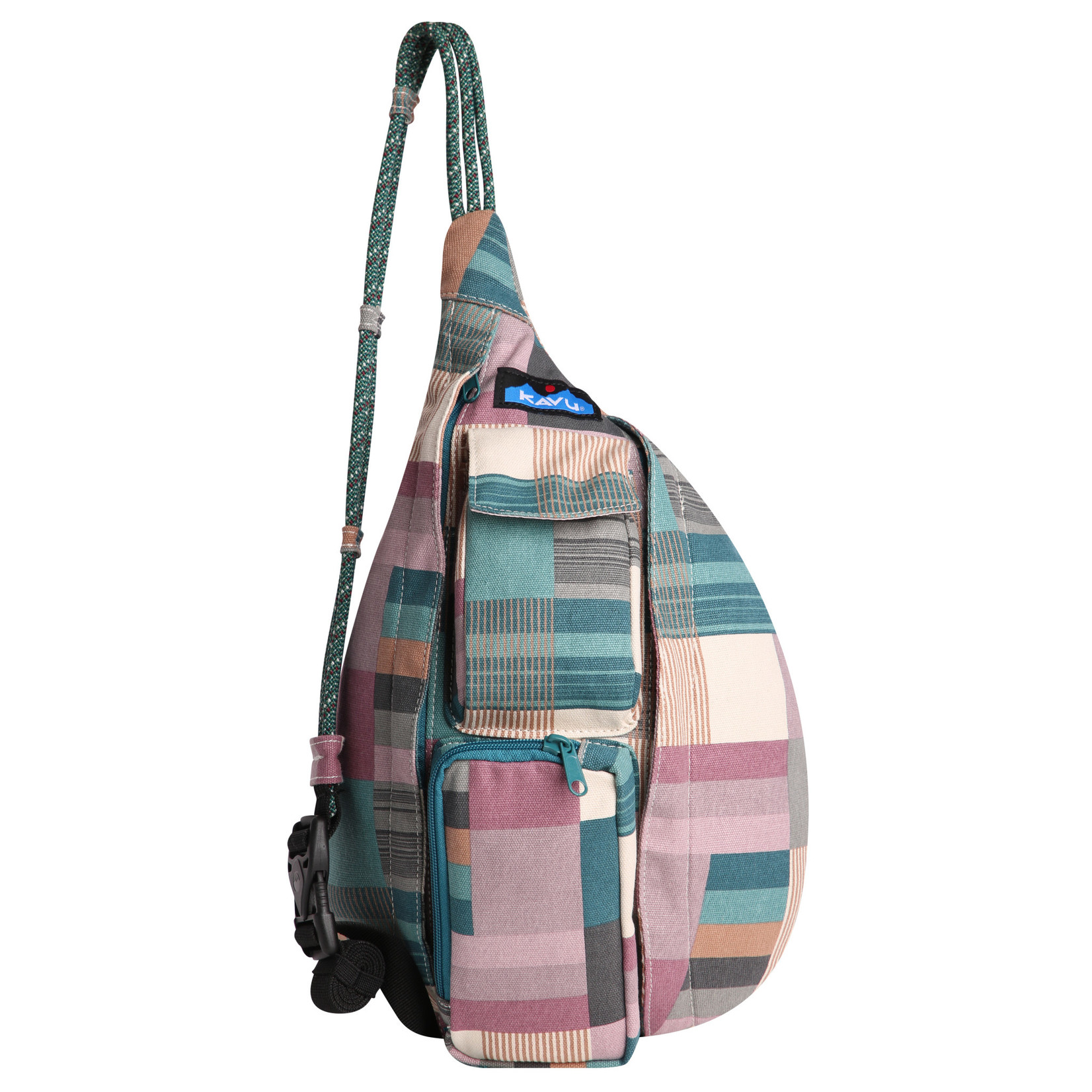 Kavu Mini Rope Bag - Grandmas Quilt