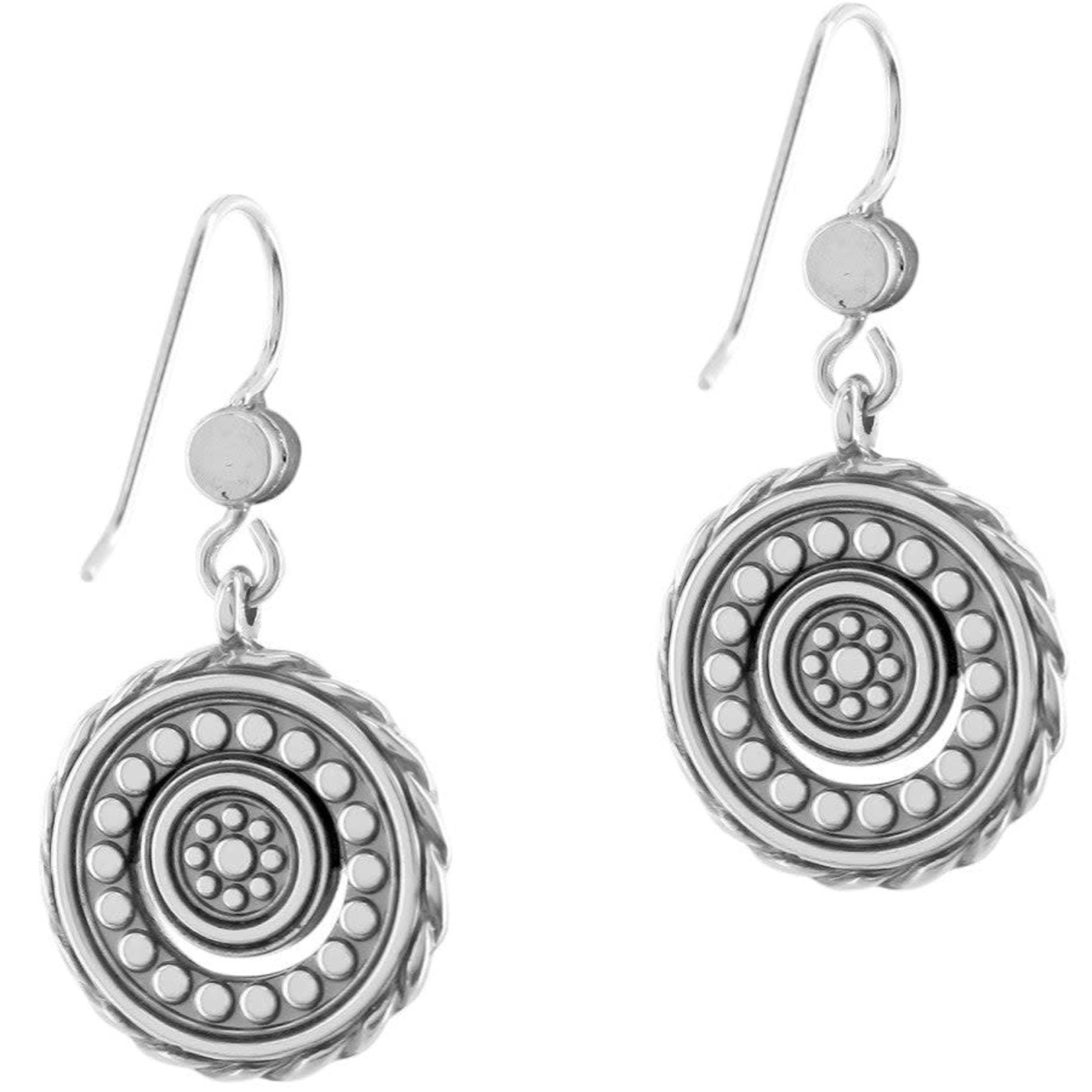 Brighton JA3623 Halo Eclipse French Wire Earrings