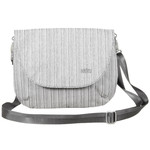 Haiku Bliss Saddle Crossbody Bag - Gray Poplar