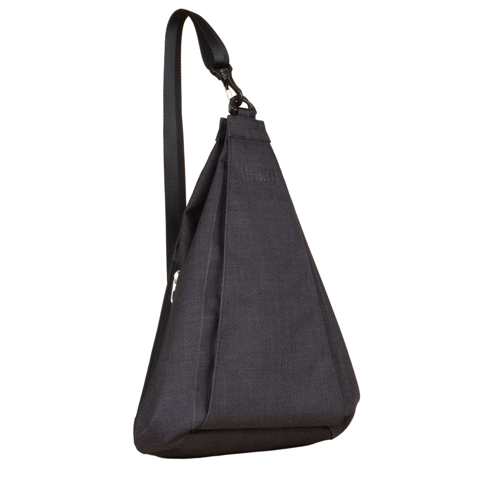 Haiku Crescent Convertible Sling Bag - Black In Bloom