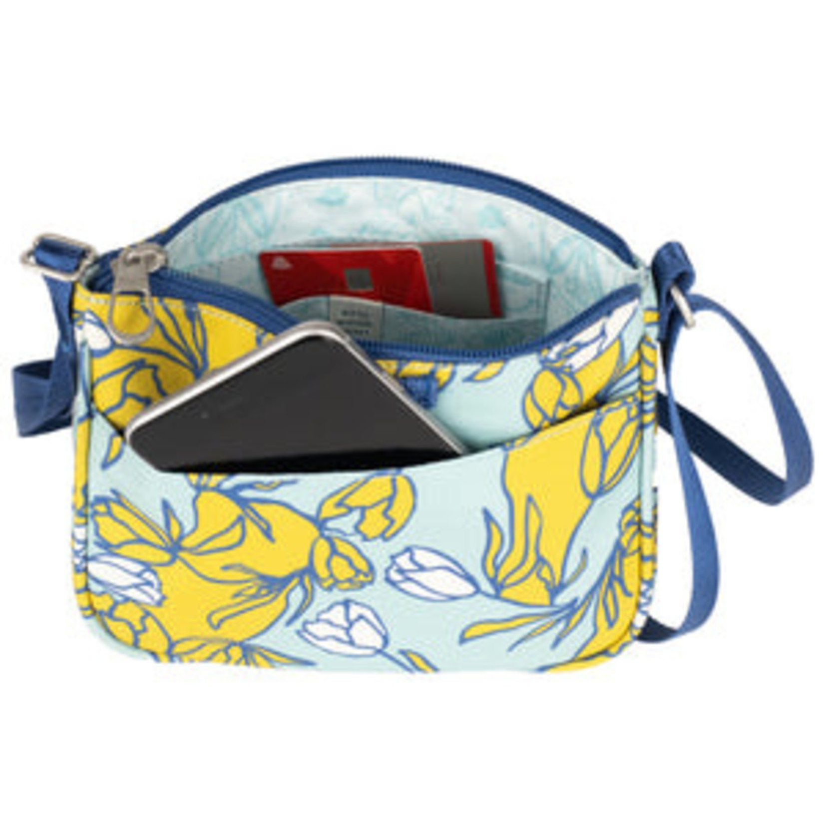 Haiku Lark Crossbody - Black In Bloom