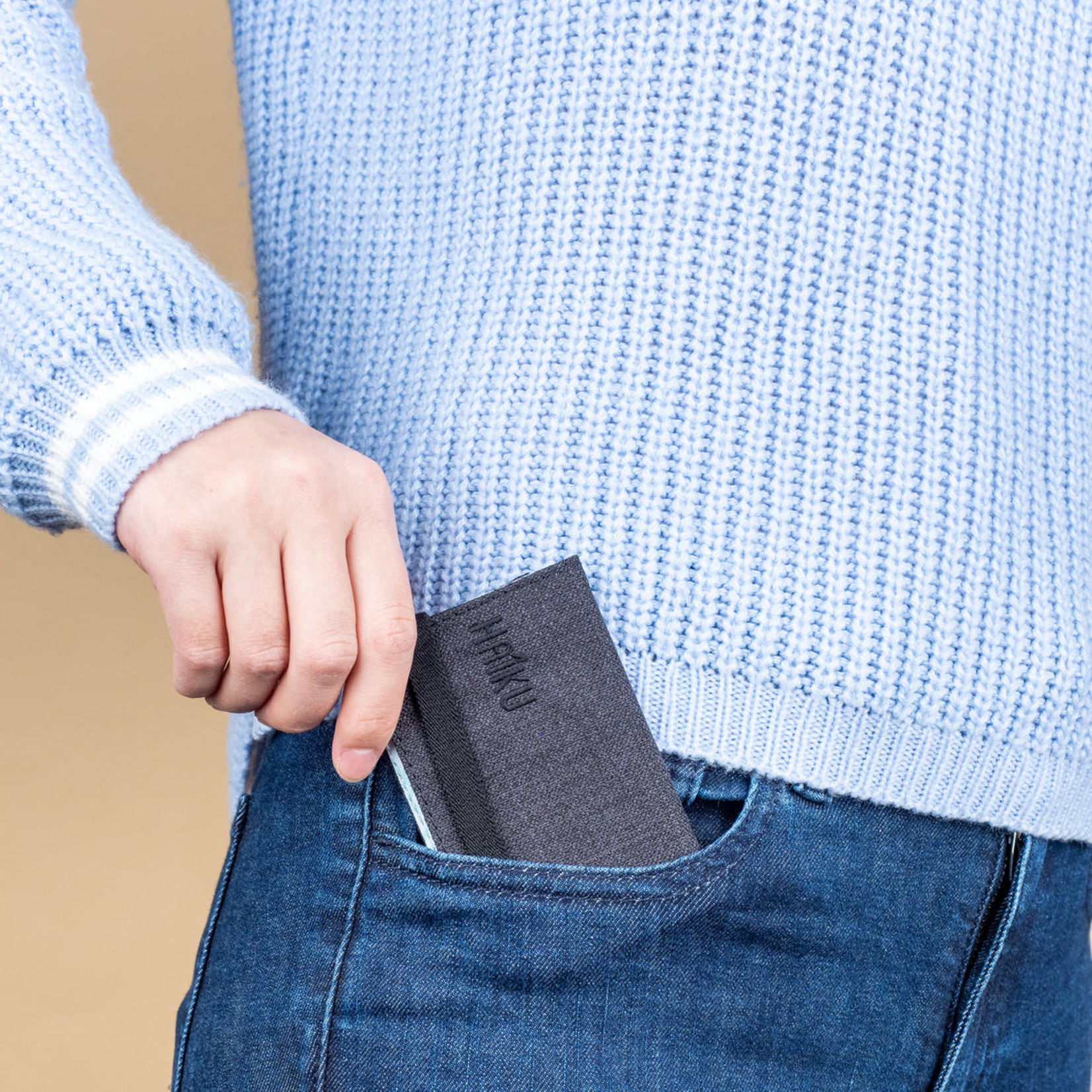 Haiku RFID Mini Wallet - Blackberry