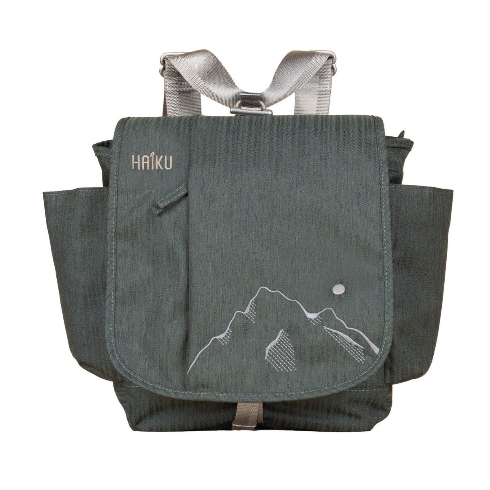 Haiku To Go Convertible Messenger - Deep Forest