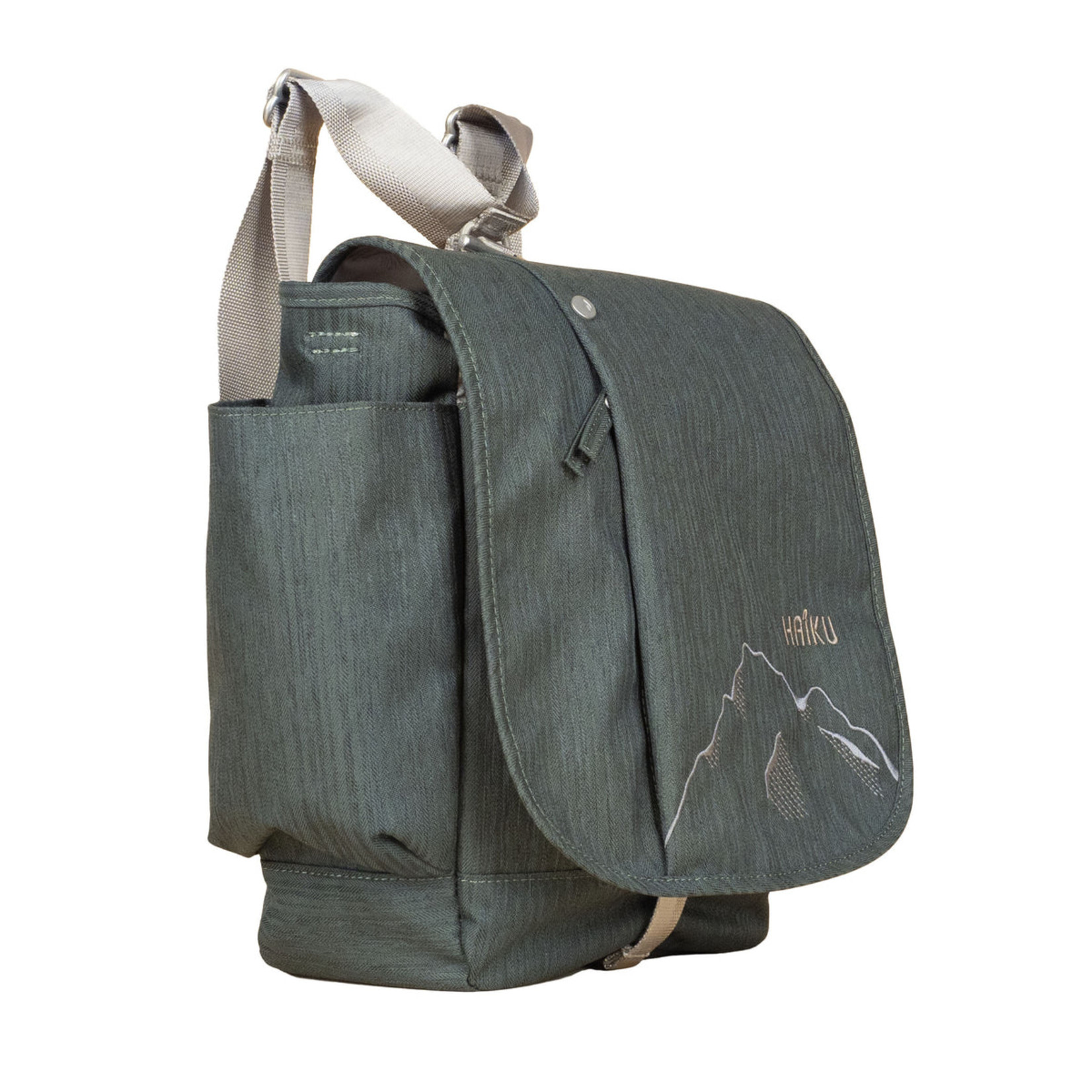 Haiku To Go Convertible Messenger - Deep Forest