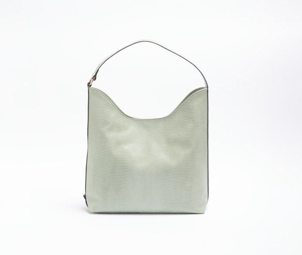再販】gibous cross snake hobo bag