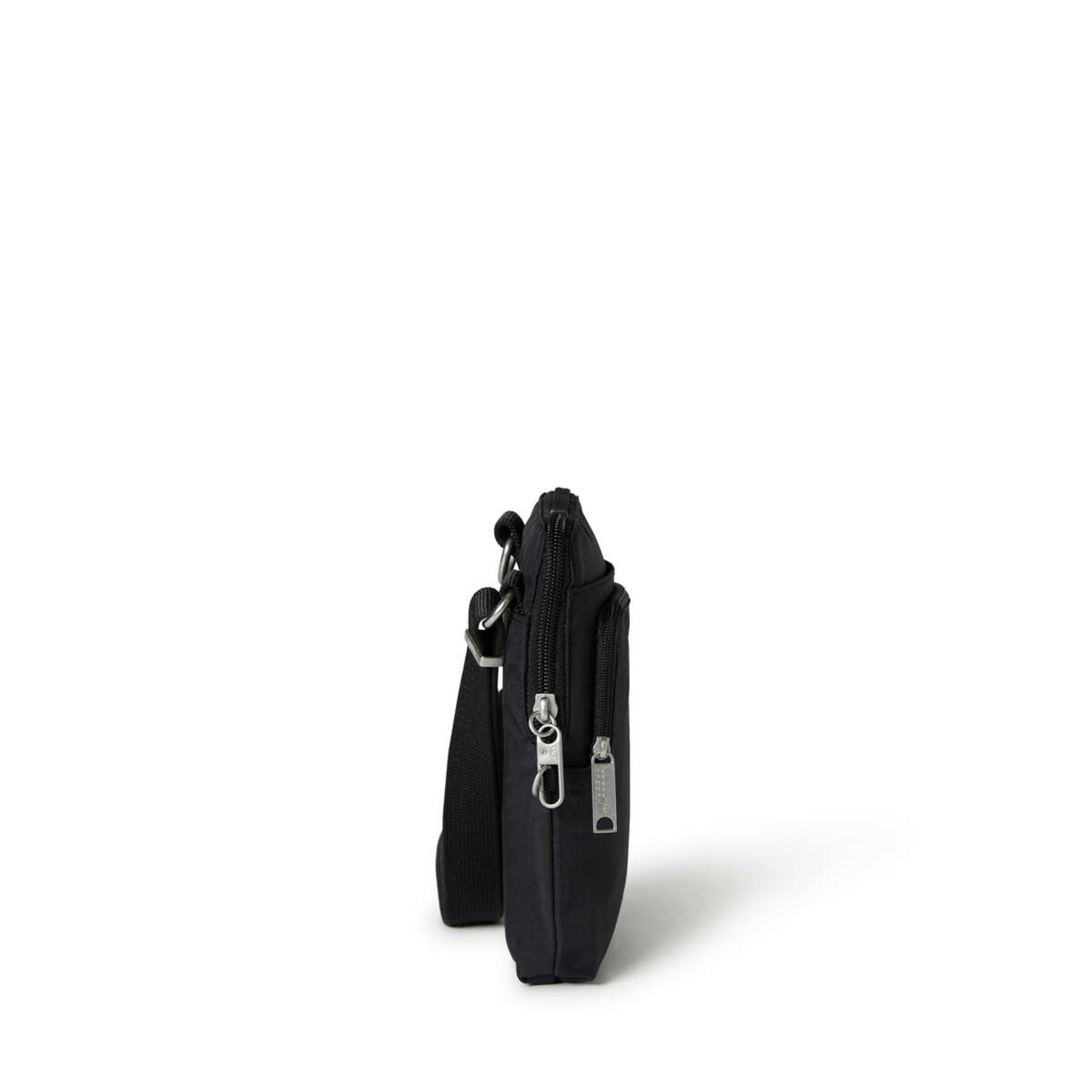 Baggallini Securtex Anti-Theft Activity Crossbody Bag - Black