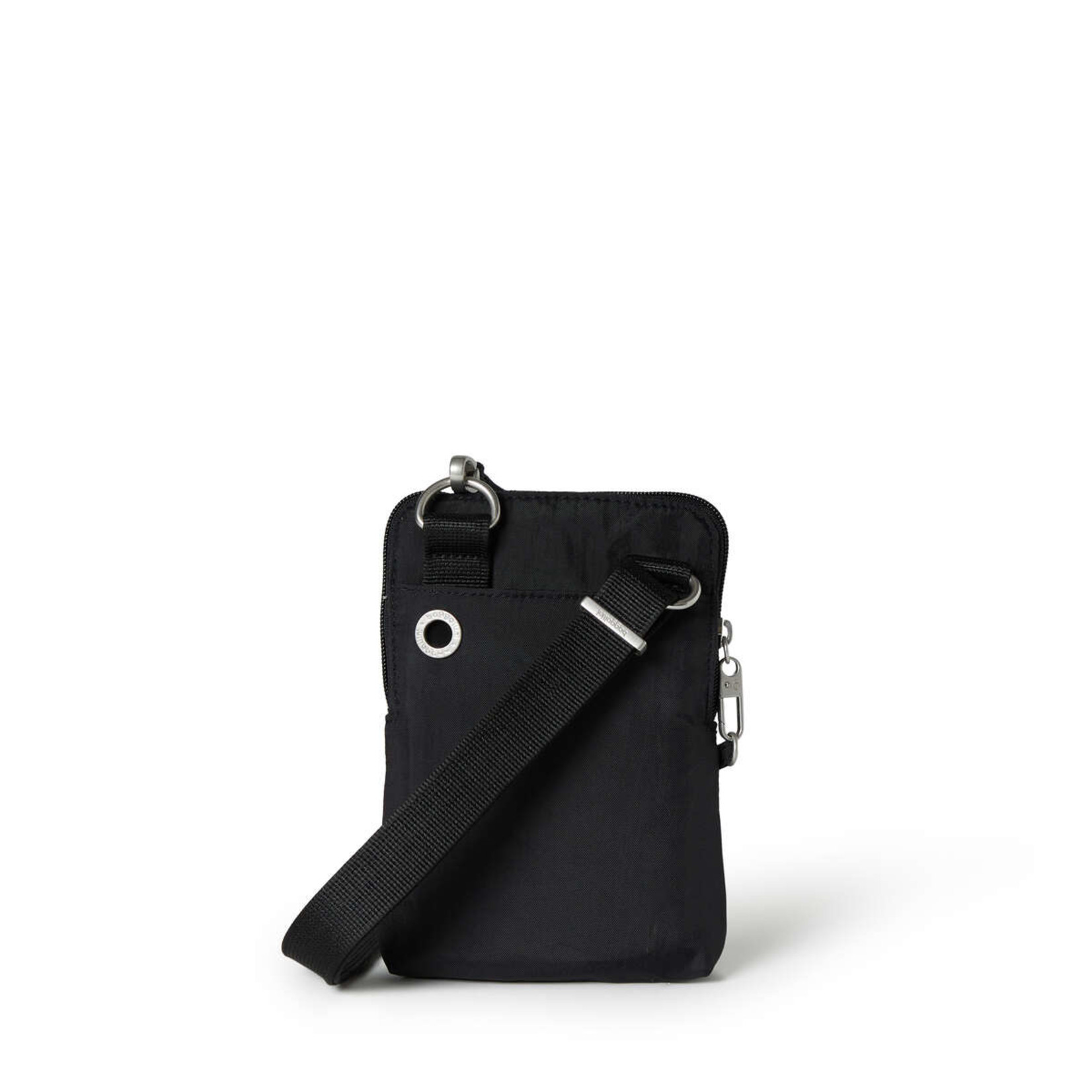 Baggallini Securtex Anti-Theft Activity Crossbody Bag - Black