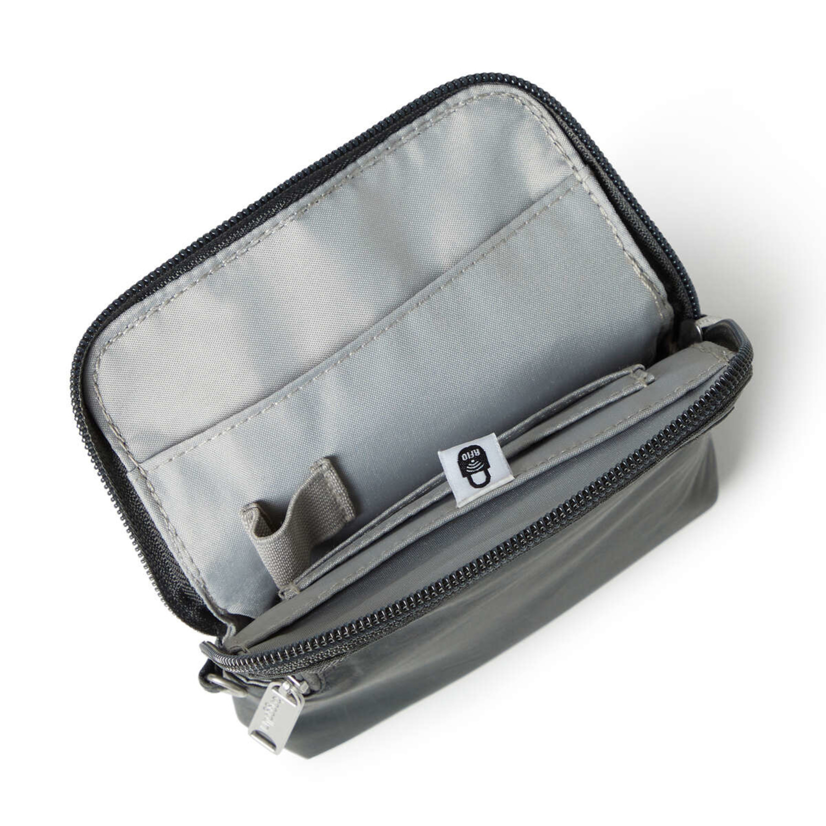 Baggallini Anti-Theft Activity Crossbody Bag - Charcoal