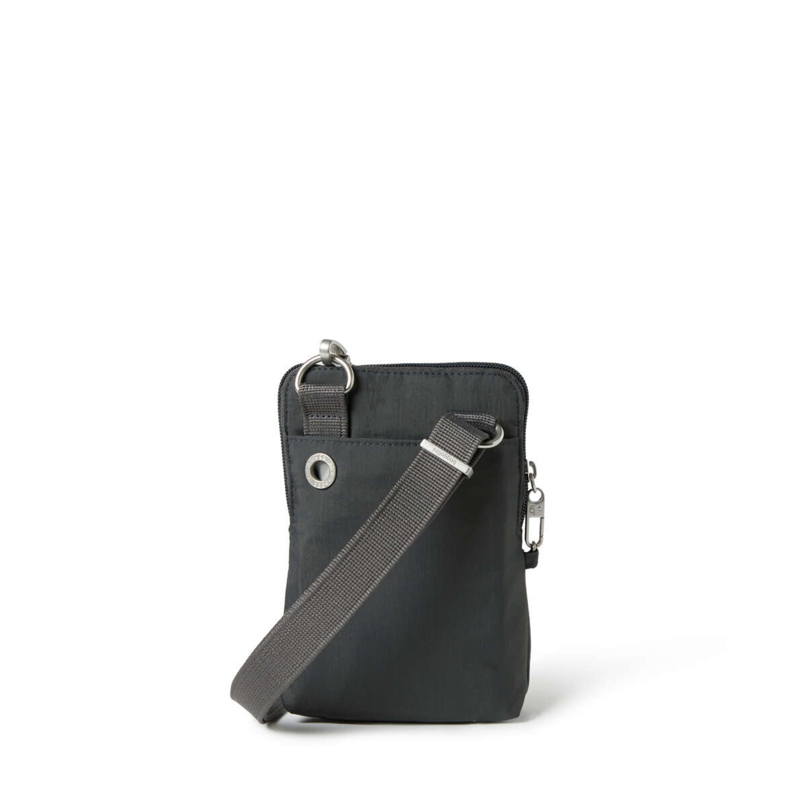 Baggallini Anti-Theft Activity Crossbody Bag - Charcoal