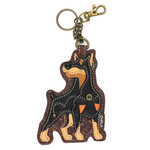 Chala Key Fob - Doberman