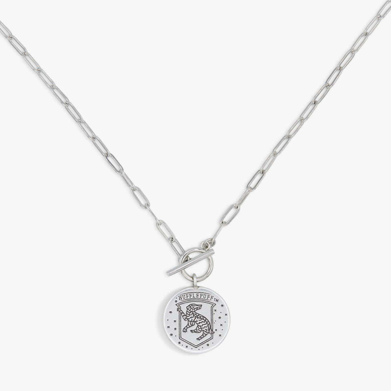 Hufflepuff Toggle Choker - Silver