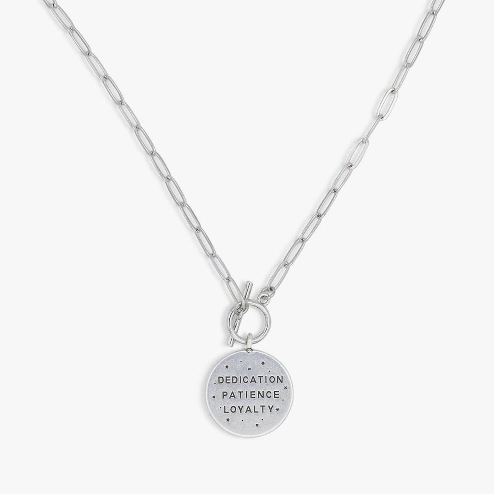 Hufflepuff Toggle Choker - Silver