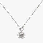 puravida Slytherin Toggle Choker - Silver