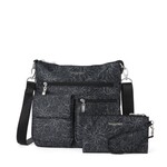 Baggallini Modern Everywhere Slim Crossbody - Midnight Blossom Print 2026