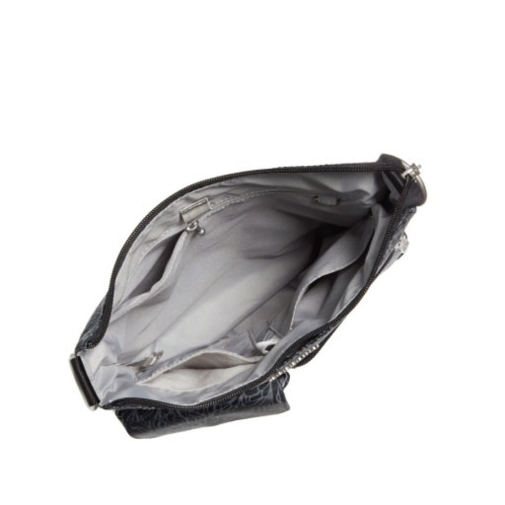 Baggallini Modern Everywhere Slim Crossbody - Midnight Blossom Print 2026